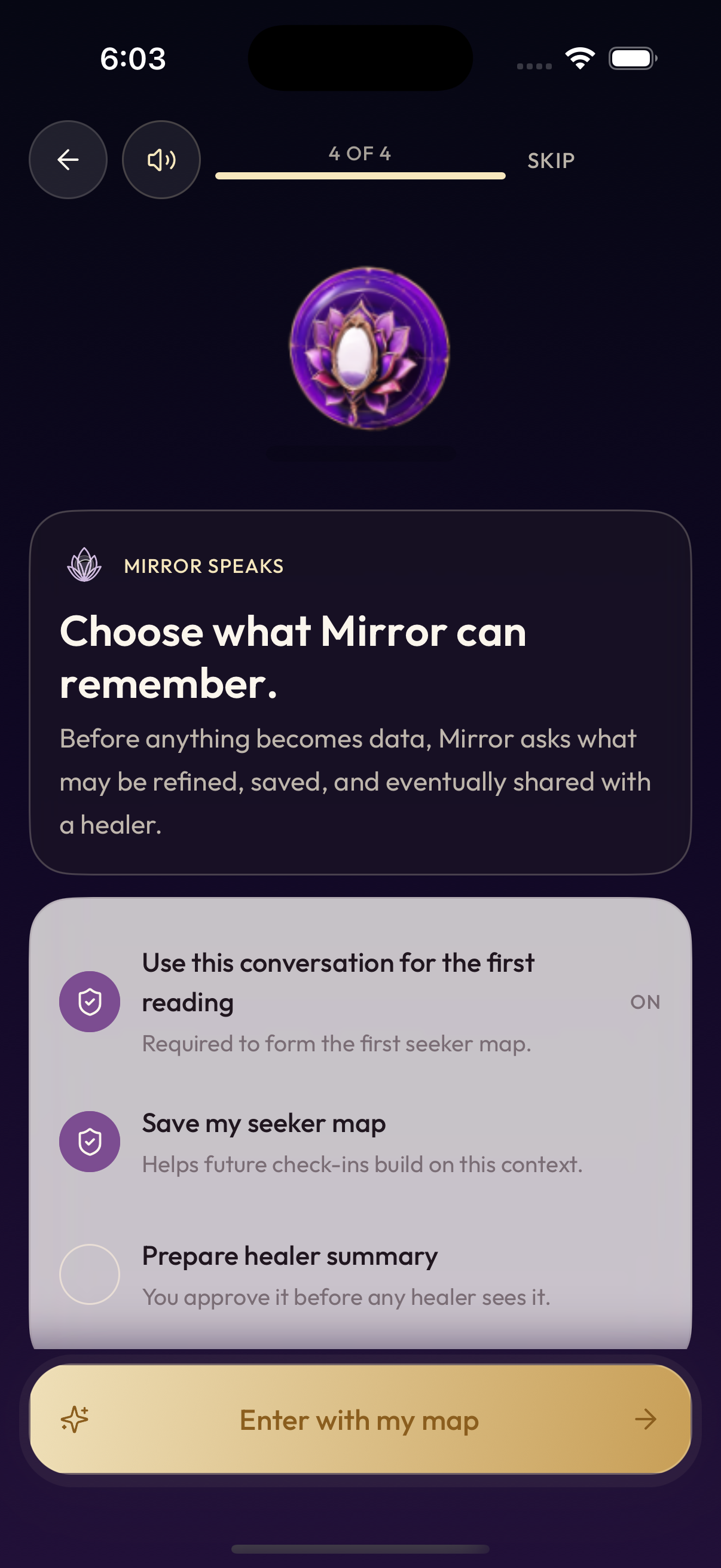 Consent Screen